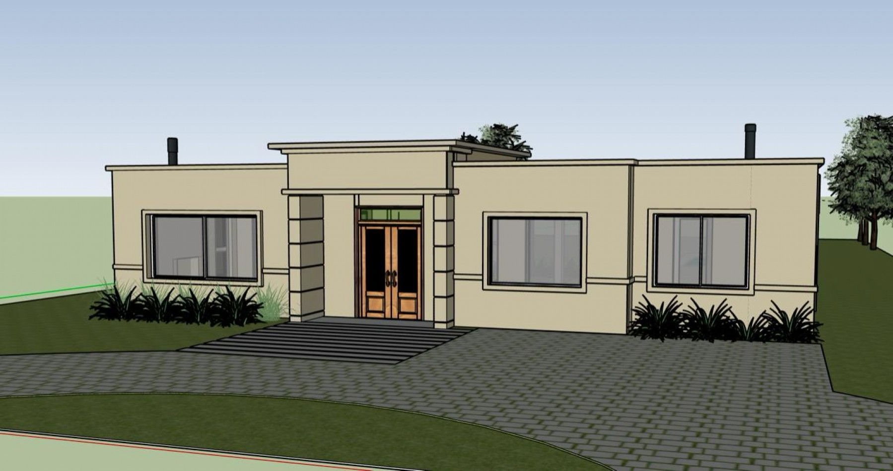 Casa en venta a terminar - Posada de los Lagos - Brandsen